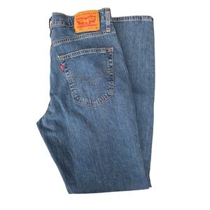 Levi Strauss 541 Athletic Taper Jeans Mens W32 L34 Blue Denim